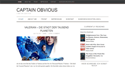 Desktop Screenshot of captain-obvious.de